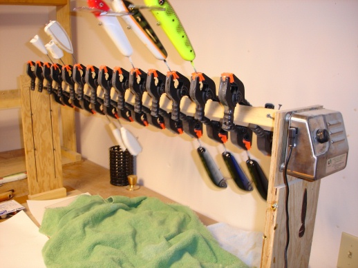 How to Make Lure Epoxy Drying Stand/Rack 