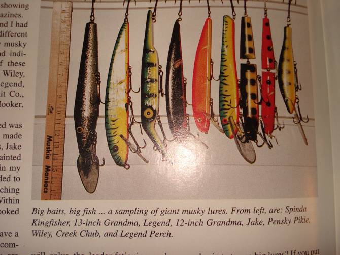 MuskieFIRST  Very Rare Historical Trolling Lure! » Buy , Sell