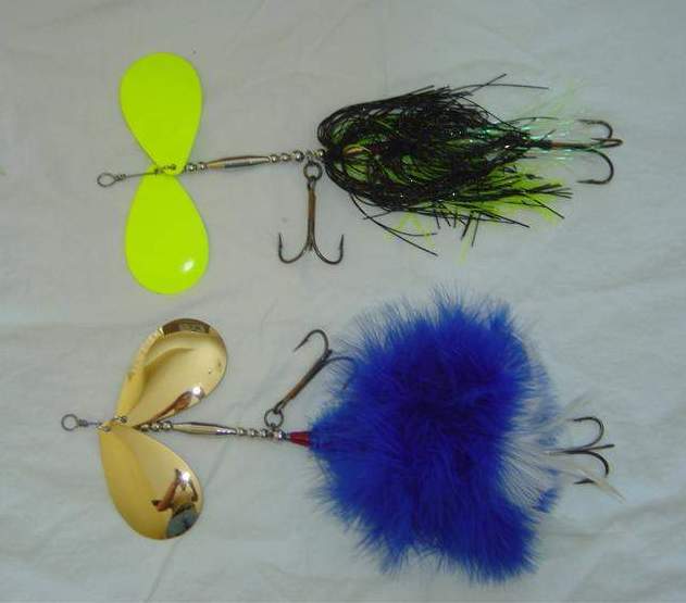 Feathered Bucktail Spinner