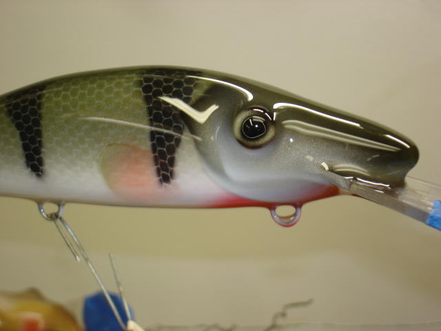 MuskieFIRST  through wire verse screw eyes » Basement Baits and Custom Lure  Painting » More Muskie Fishing