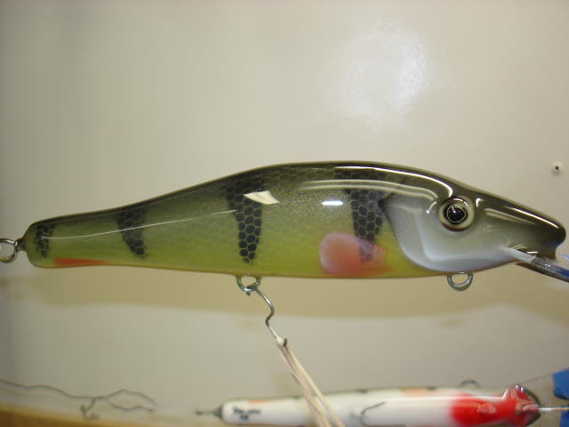 MuskieFIRST  Looking for painter that did walleye pattern Perchbait »  Basement Baits and Custom Lure Painting » More Muskie Fishing