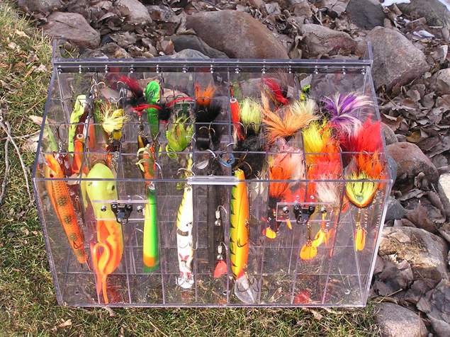 MuskieFIRST  Lure Storage / What Do You Do? » Lures,Tackle, and Equipment  » Muskie Fishing