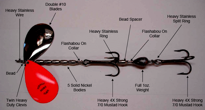 MuskieFIRST  Weight forward bucktails? » Lures,Tackle, and Equipment »  Muskie Fishing