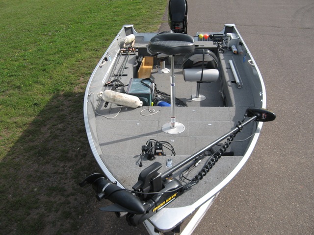 MuskieFIRST, seat/casting deck » Muskie Boats and Motors » Muskie Fishing