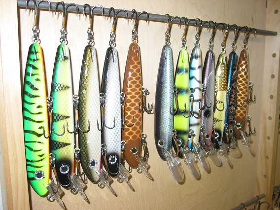 MuskieFIRST  Drying Rack Motor » Basement Baits and Custom Lure