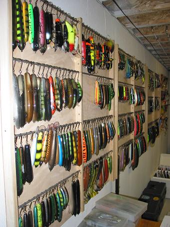 MuskieFIRST  Pounder/big lure storage ideas » Lures,Tackle, and Equipment  » Muskie Fishing