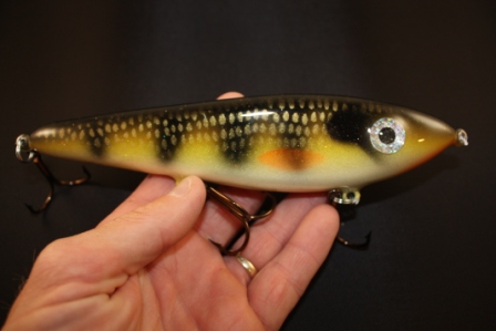 MuskieFIRST  Painting Pattern » Basement Baits and Custom Lure