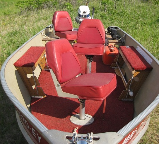 MuskieFIRST  1969 Starcraft 16' Jupiter V Muskie remodel » Muskie Boats  and Motors » Muskie Fishing