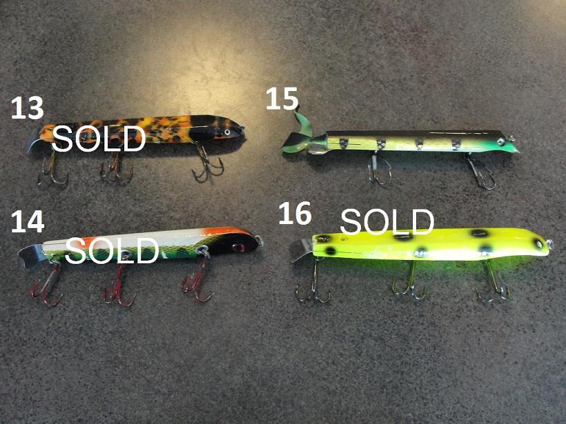 MuskieFIRST  Hooker JR Baits for sale » Buy , Sell, and Trade