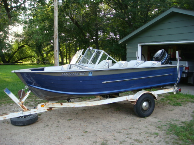 MuskieFIRST  1969 Starcraft 16' Jupiter V Muskie remodel » Muskie Boats  and Motors » Muskie Fishing