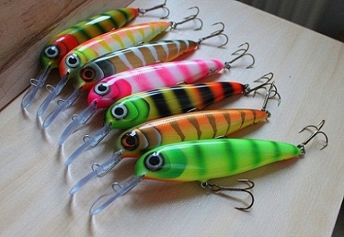 MuskieFIRST Some More Baits! » Basement Baits and Custom Lure Painting »  More Muskie Fishing, Fishing Lure Paint 