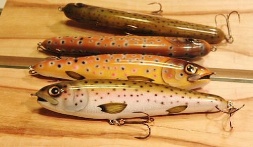 MuskieFIRST  few new homemade lures from me » Basement Baits and