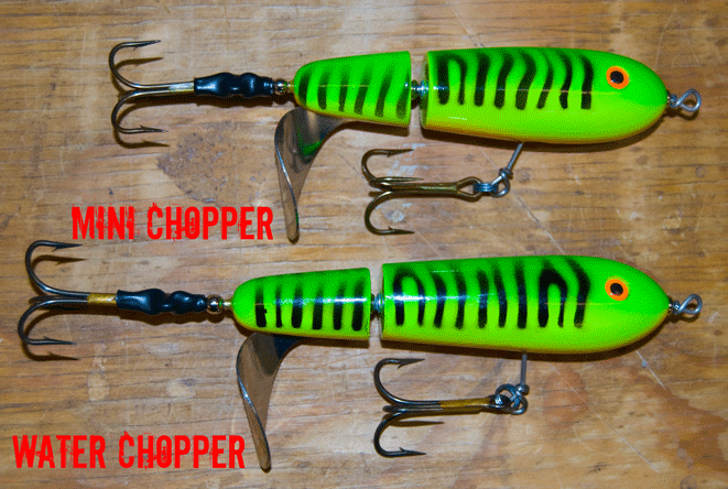 MuskieFIRST  Lee Lures Mini Chopper » Lures,Tackle, and Equipment