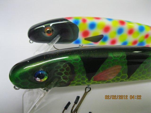 MuskieFIRST  Bite Size swimbaits » Basement Baits and Custom Lure Painting  » More Muskie Fishing