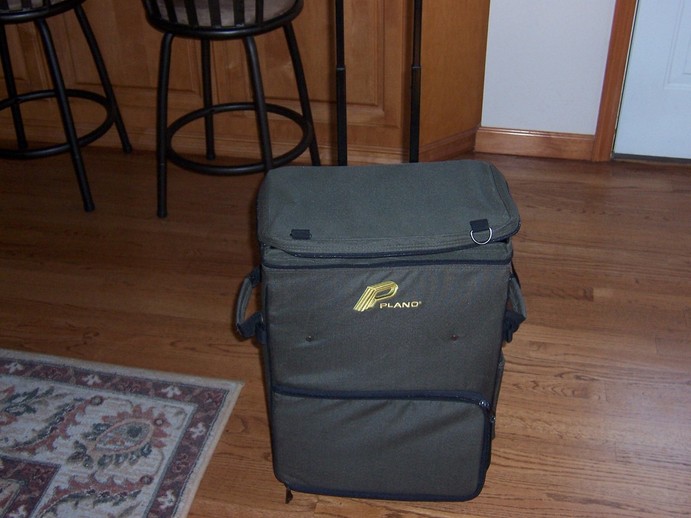 MuskieFIRST  Plano Tacklebox with handle & Wheels Sale/Pending » Buy ,  Sell, and Trade » Muskie Fishing