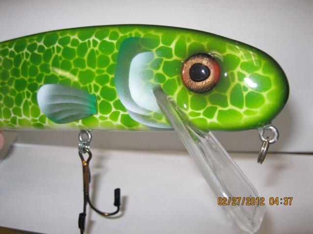 MuskieFIRST  Couple of new one's » Basement Baits and Custom Lure