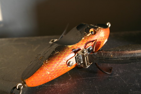 At Auction: Pflueger Globe Wood Fishing Lure Plug