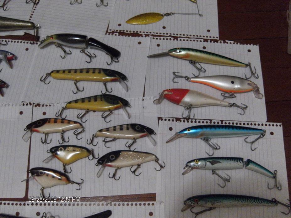 MuskieFIRST  Does anyone else collect older Musky Lures » Lures,Tackle,  and Equipment » Muskie Fishing