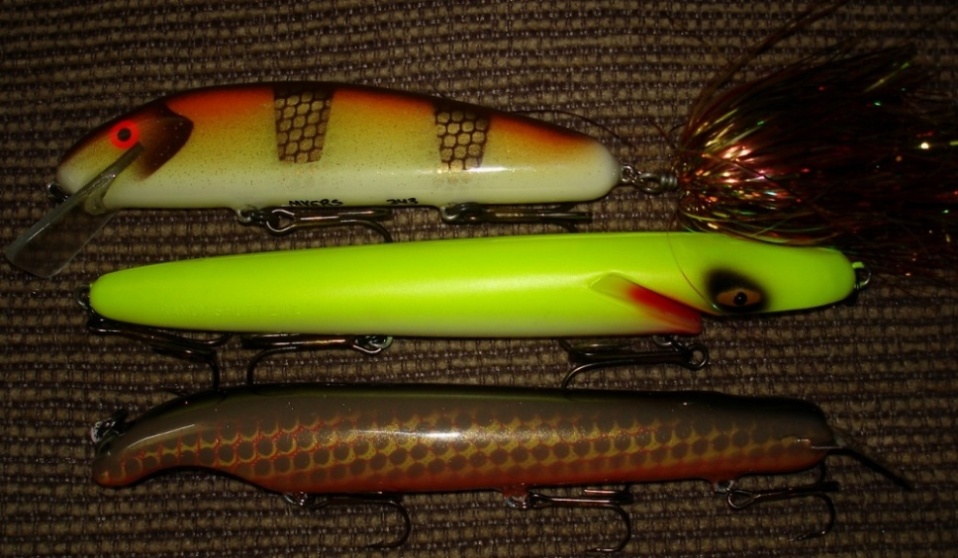 MuskieFIRST  3 Musky Lures » Buy , Sell, and Trade » Muskie Fishing