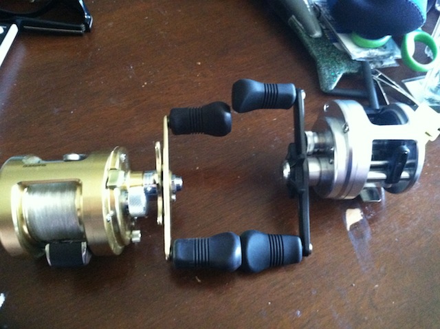 Calcutta 100 - 400 Shimano Power Handle - The Hull Truth - Boating and  Fishing Forum