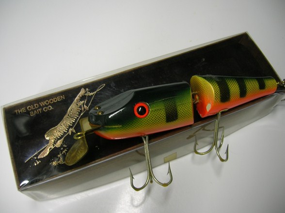 Old wooden Fishing Lures.