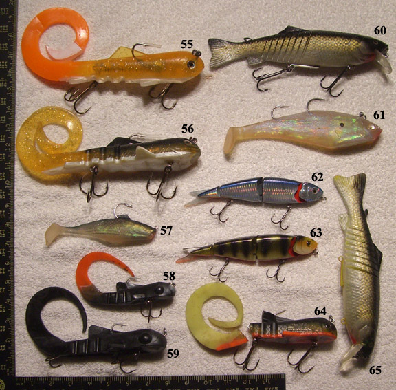 LOT 5 NEW FISHING LURE RAPALA JOINTED STORM THUNDER STICK BILL LEWIS  CRANKBAITS