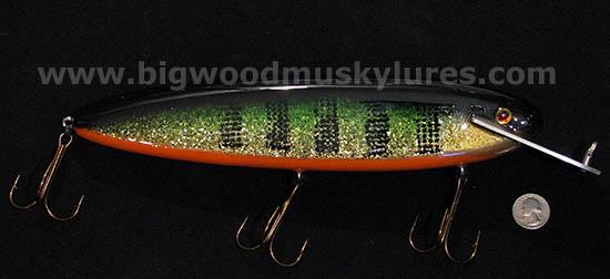 5 2016 Baker Baits Fire Perch Orange Belly Crankbait Trolling Musky Lure -  LETIS S.A.