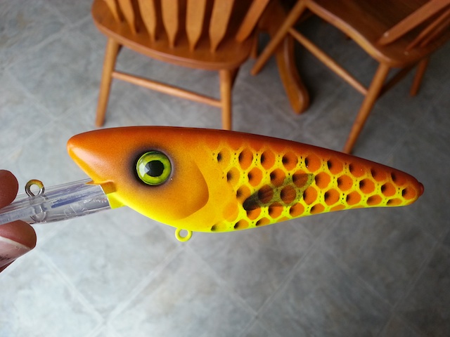 MuskieFIRST  Painting Pattern » Basement Baits and Custom Lure