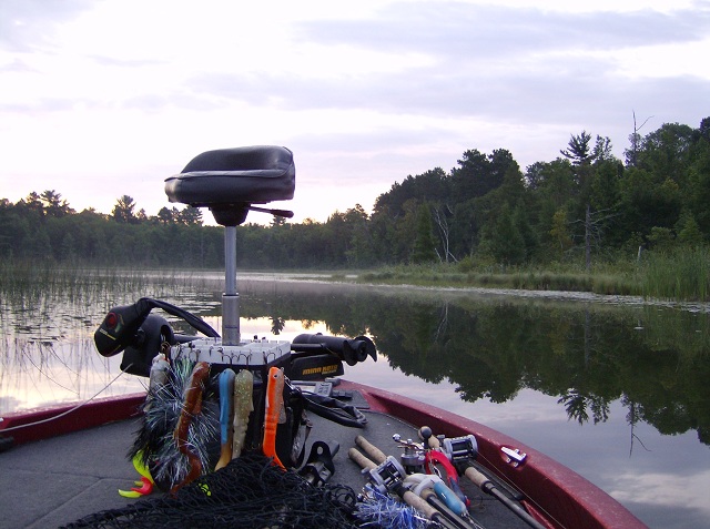 MuskieFIRST  tackle storage under pedestal seat » Lures,Tackle, and  Equipment » Muskie Fishing