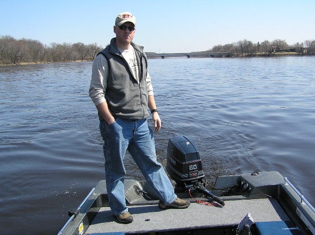 MuskieFIRST  seat/casting deck » Muskie Boats and Motors » Muskie Fishing