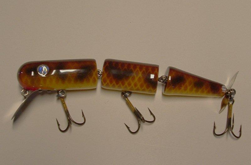 Vintage Lucky Strike Wood Musky Lures 