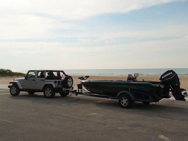 MuskieFIRST | Jeep Wrangler Unlimited As Tow Vehicle » Muskie Boats and  Motors » Muskie Fishing