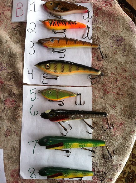 MuskieFIRST  Topwaters and glider/jerk baits » Buy , Sell, and Trade »  Muskie Fishing