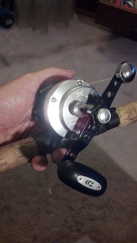 Jigging World Power Handle for Shimano Spinning Reels