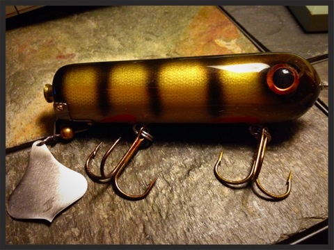 MuskieFIRST  Perch flaptail » Basement Baits and Custom Lure Painting »  More Muskie Fishing