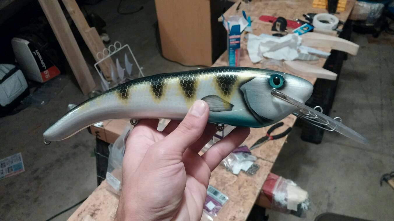 Line tie and circuit board diving lips - Hard Baits -   - Tackle Building Forums