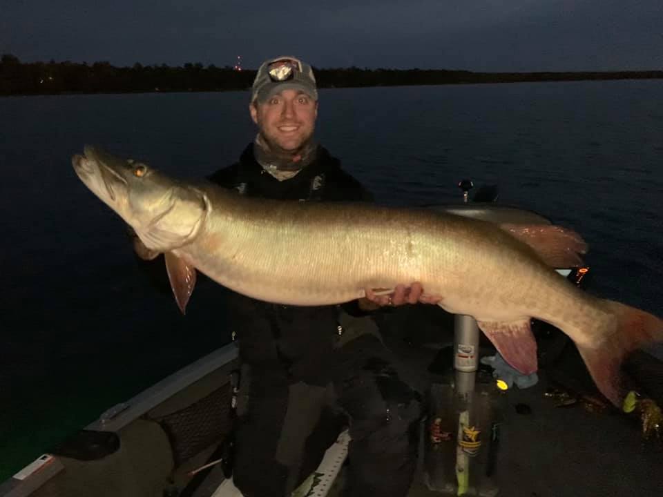 Musky Fishing Timber and Laydowns